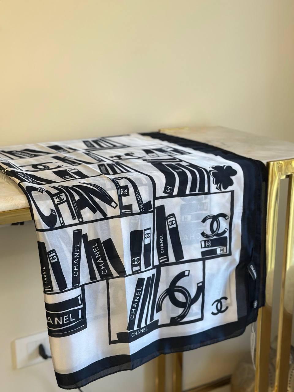 chanel scarf